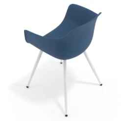Silla Confidente Elisa, 4 Patas, diseño envolvente