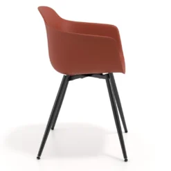 Silla Confidente Elisa, 4 Patas, diseño envolvente