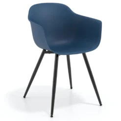 Silla Confidente Elisa, 4 Patas, diseño envolvente