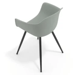 Silla Confidente Elisa, 4 Patas, diseño envolvente