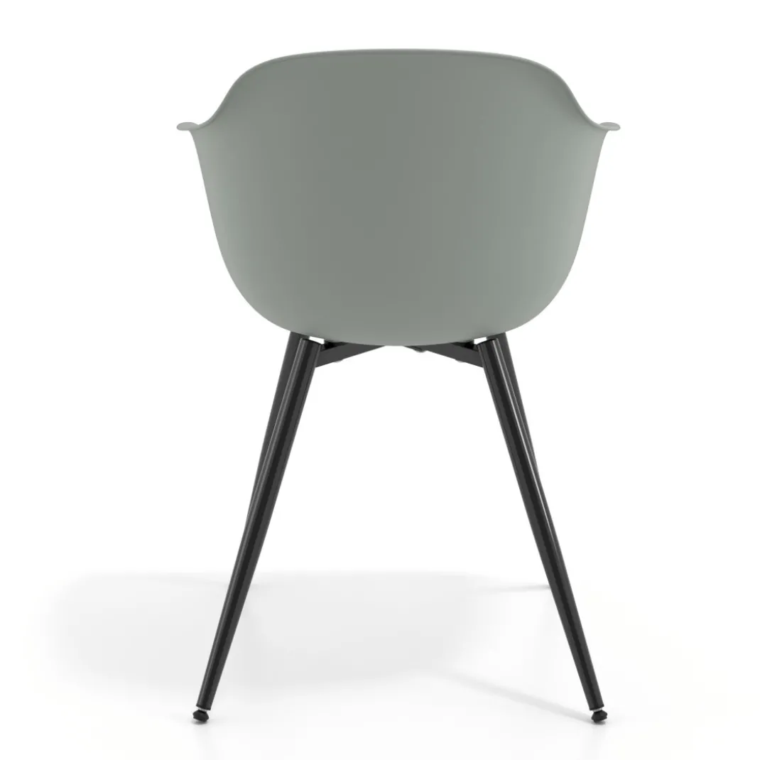 Silla Confidente Elisa, 4 Patas, diseño envolvente