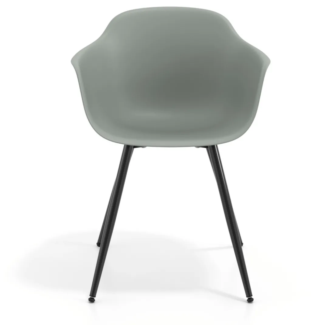Silla Confidente Elisa, 4 Patas, diseño envolvente