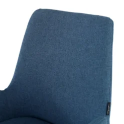 Silla Confidente Elodie, 4 Patas, brazos tapizados, Estructura metálica