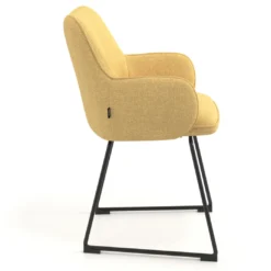 Silla confidente Gala, estructura patín