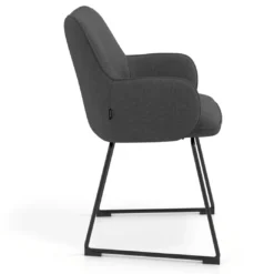 Silla confidente Gala, estructura patín