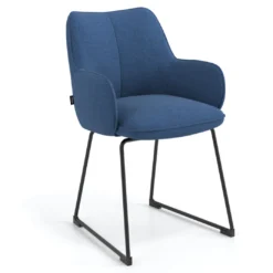 Silla confidente Gala, estructura patín