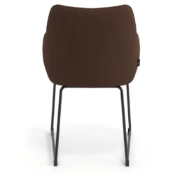 Silla confidente Gala, estructura patín