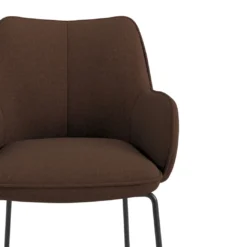 Silla confidente Gala, estructura patín