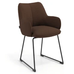 Silla confidente Gala, estructura patín