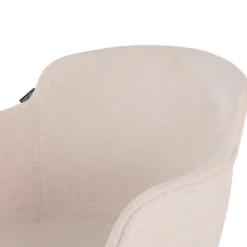 Silla Confidente Ivonne, Giratoria con ruedas, Tapizada
