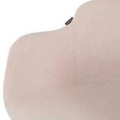 Silla Confidente Ivonne, Giratoria con ruedas, Tapizada