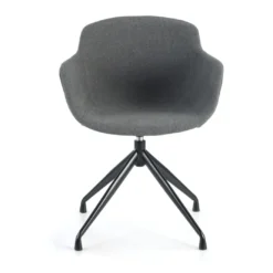 Silla confidente Ivonne Giratoria Asiento Tapizado