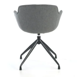 Silla confidente Ivonne Giratoria Asiento Tapizado