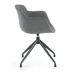 Silla confidente Ivonne Giratoria Asiento Tapizado
