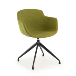 Silla confidente Ivonne Giratoria Asiento Tapizado
