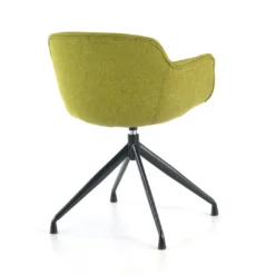 Silla confidente Ivonne Giratoria Asiento Tapizado