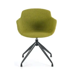 Silla confidente Ivonne Giratoria Asiento Tapizado