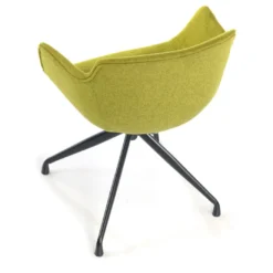 Silla confidente Ivonne Giratoria Asiento Tapizado