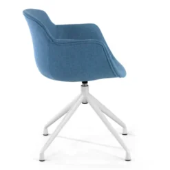 Silla confidente Ivonne Giratoria Asiento Tapizado