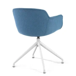 Silla confidente Ivonne Giratoria Asiento Tapizado