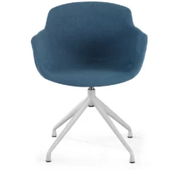Silla confidente Ivonne Giratoria Asiento Tapizado