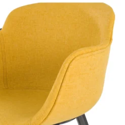 Silla confidente Ivonne Giratoria Asiento Tapizado