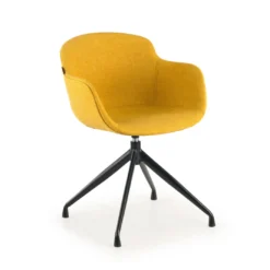Silla confidente Ivonne Giratoria Asiento Tapizado