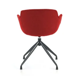Silla confidente Ivonne Giratoria Asiento Tapizado