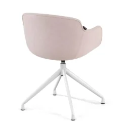 Silla confidente Ivonne Giratoria Asiento Tapizado