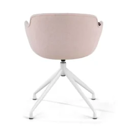 Silla confidente Ivonne Giratoria Asiento Tapizado