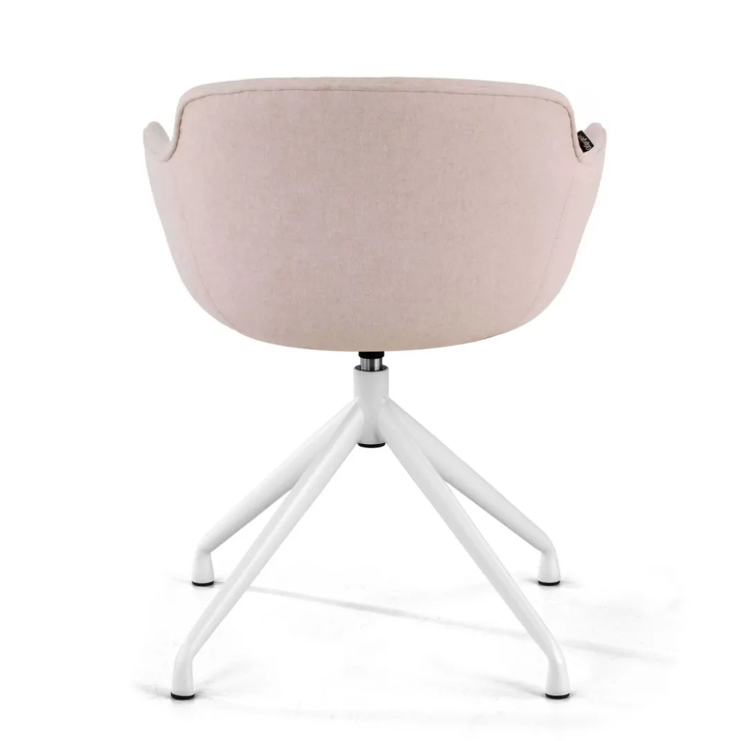 Silla confidente Ivonne Giratoria Asiento Tapizado