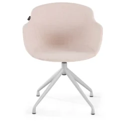 Silla confidente Ivonne Giratoria Asiento Tapizado