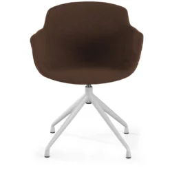 Silla confidente Ivonne Giratoria Asiento Tapizado