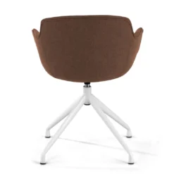 Silla confidente Ivonne Giratoria Asiento Tapizado