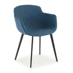 Silla confidente Ivonne, Patas, Estructura metálica, Tapizada