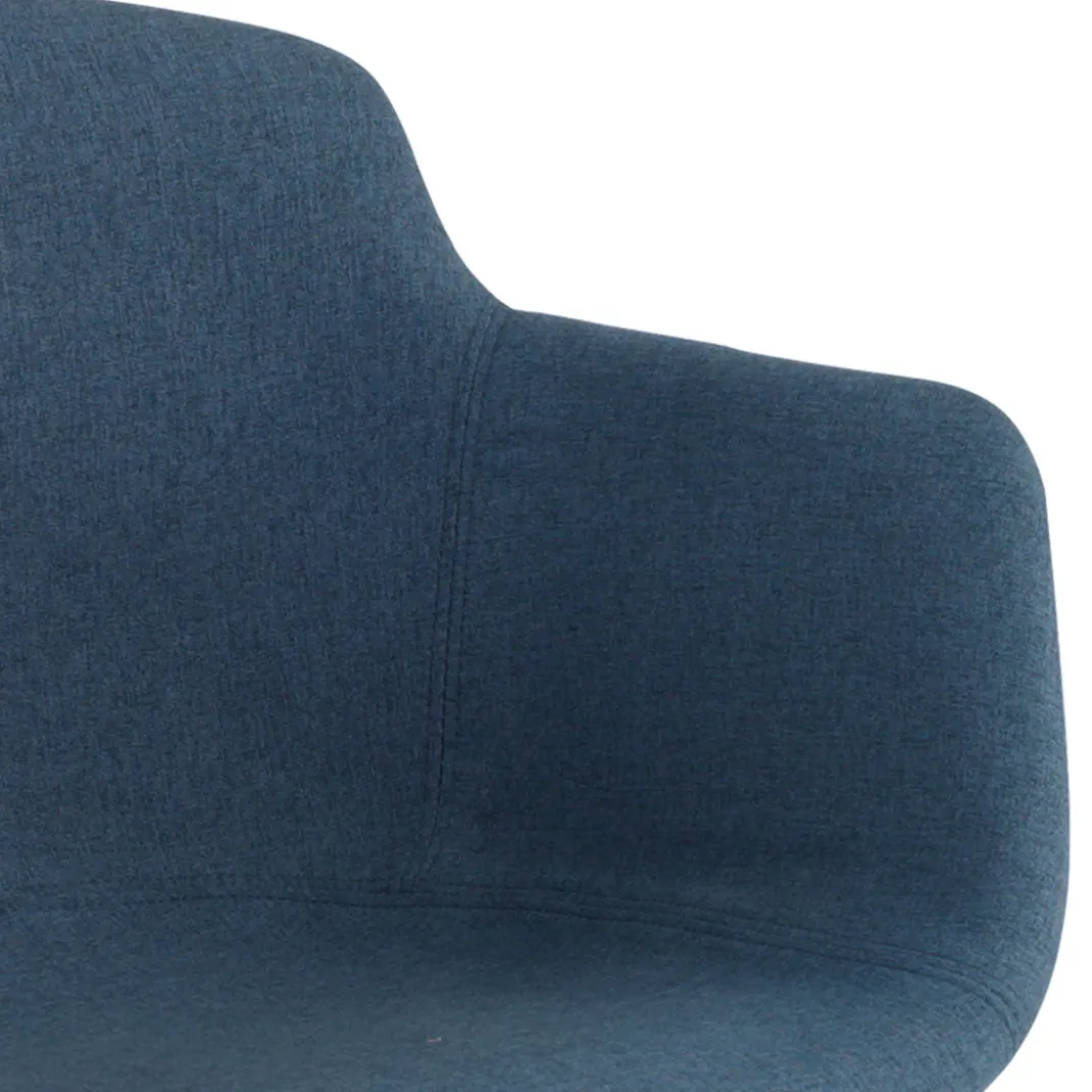 Silla confidente Ivonne, Patas, Estructura metálica, Tapizada
