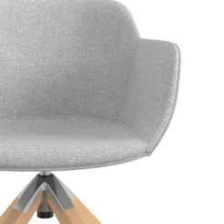 Silla confidente Ivonne Patas Madera Tapizado