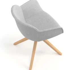 Silla confidente Ivonne Patas Madera Tapizado