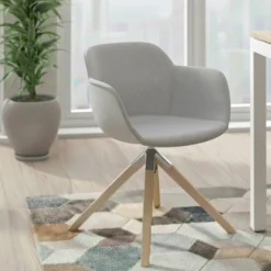 Silla confidente Ivonne Patas Madera Tapizado