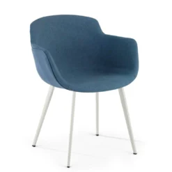 Silla confidente Ivonne, Patas, Estructura metálica, Tapizada