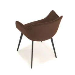 Silla confidente Ivonne, Patas, Estructura metálica, Tapizada
