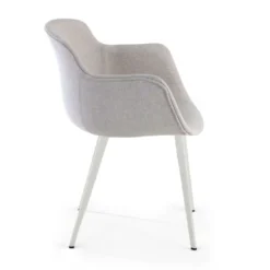 Silla confidente Ivonne, Patas, Estructura metálica, Tapizada