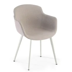 Silla confidente Ivonne, Patas, Estructura metálica, Tapizada