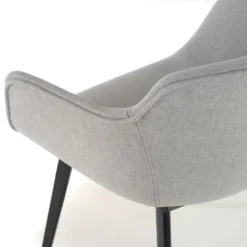 Silla confidente Ivonne, Patas, Estructura metálica, Tapizada
