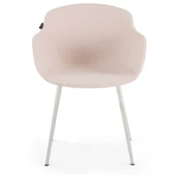 Silla confidente Ivonne, Patas, Estructura metálica, Tapizada