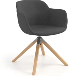 Silla confidente Ivonne Patas Madera Tapizado