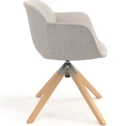 Silla confidente Ivonne Patas Madera Tapizado
