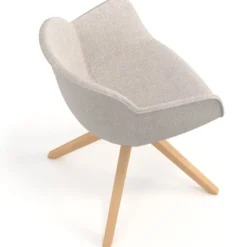 Silla confidente Ivonne Patas Madera Tapizado