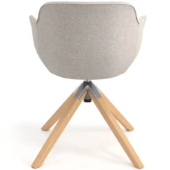 Silla confidente Ivonne Patas Madera Tapizado