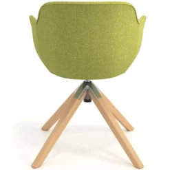 Silla confidente Ivonne Patas Madera Tapizado